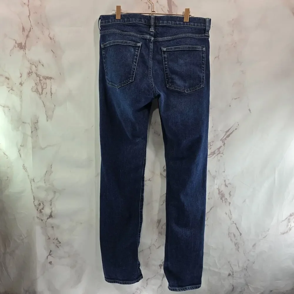 J Crew Jeans Mens 31 X 32 Skinny Medium Wash Stretch Denim 770 Slim